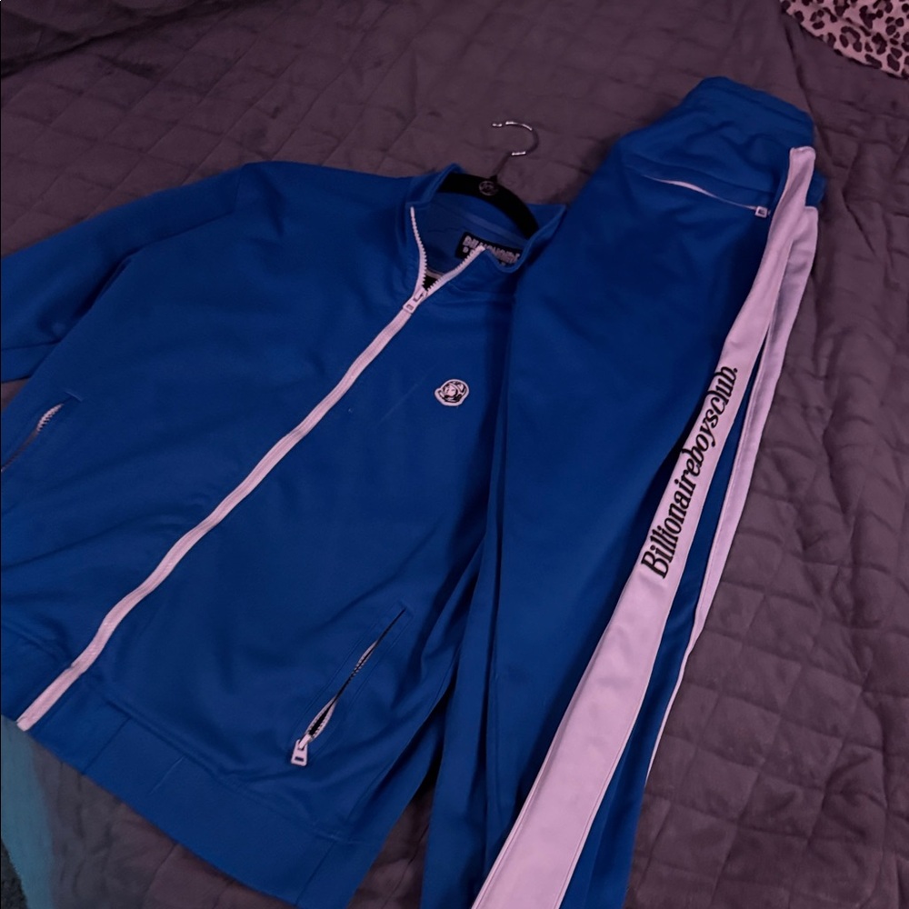 Billionaire Boys Club Blue and White Tracksuit